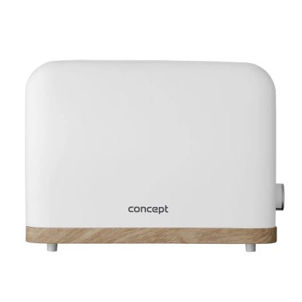 Concept TE2015 - Tostadora de dos ranuras 930W/230V blanca