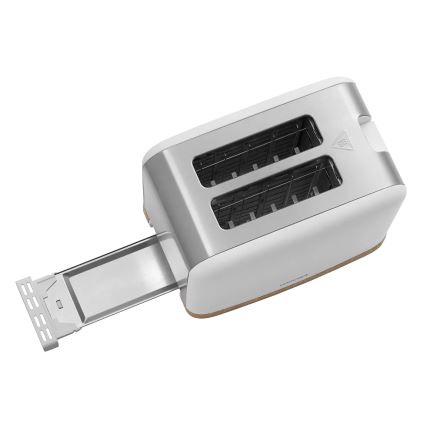 Concept TE2015 - Tostadora de dos ranuras 930W/230V blanca