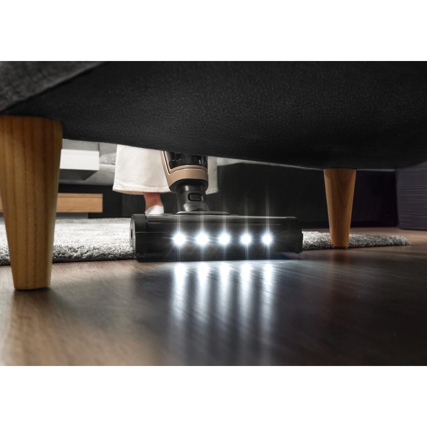 Concept VP4220 - Aspirador escoba inalámbrico 3 en 1 AQUAGLIDE 160W/28,8V 2200 mAh beige