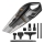 Concept VP4353 - Aspiradora de mano WET & DRY CON EXTENSIÓN RISER 110W/18,5V 2200 mAh negra
