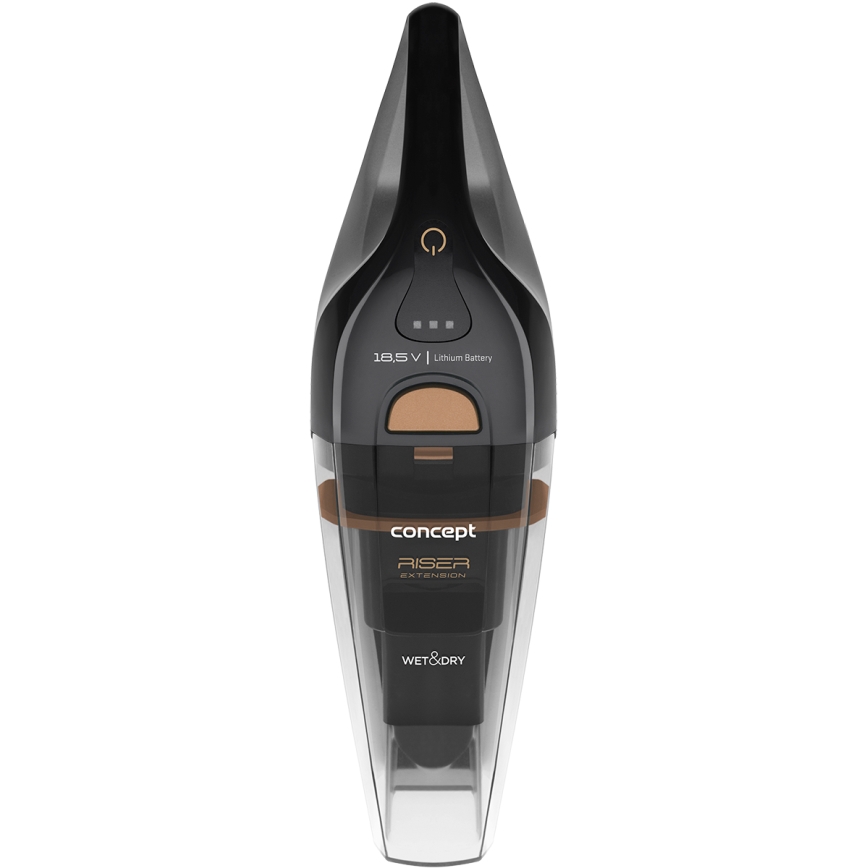 Concept VP4353 - Aspiradora de mano WET & DRY CON EXTENSIÓN RISER 110W/18,5V 2200 mAh negra