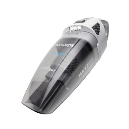 Concept VP4370 - Aspiradora de mano WET & DRY PERFECT CLEAN 90W/14,8V 2200 mAh blanca