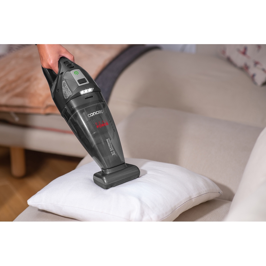 Concept VP4380 - Aspiradora de mano REAL FORCE 110W/18,5V 2200 mAh negra