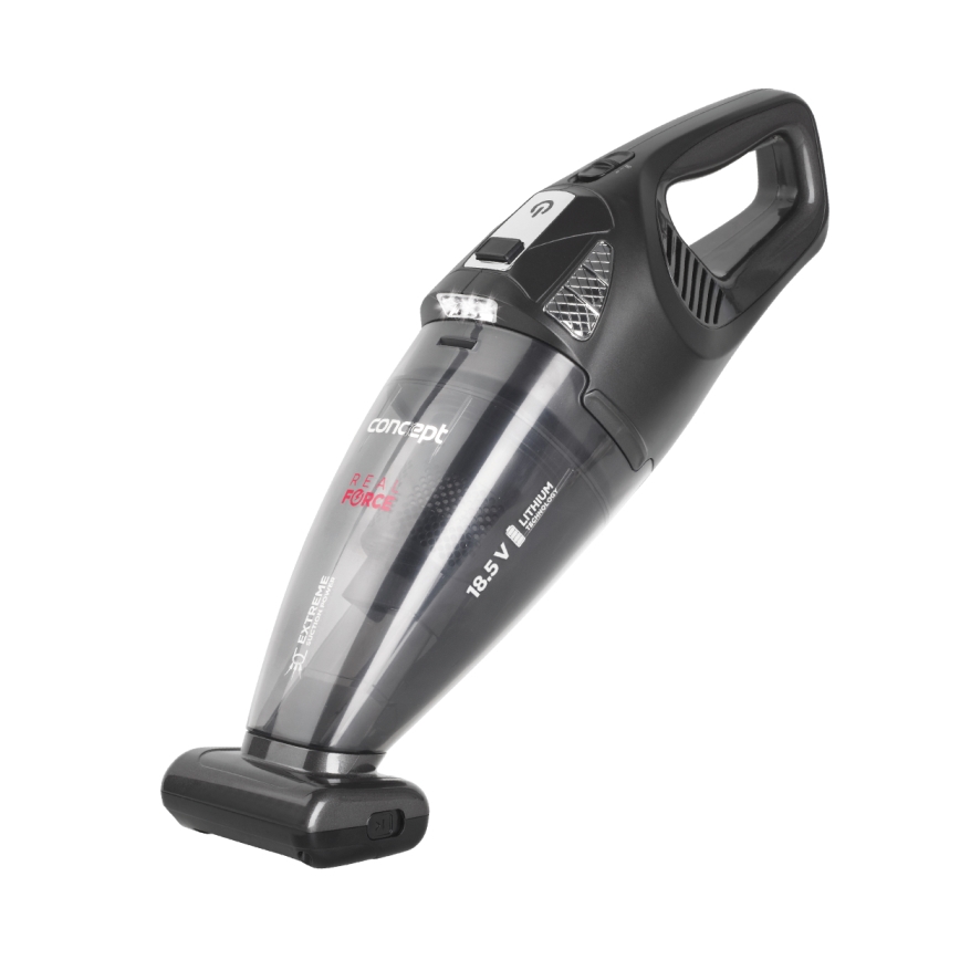 Concept VP4380 - Aspiradora de mano REAL FORCE 110W/18,5V 2200 mAh negra
