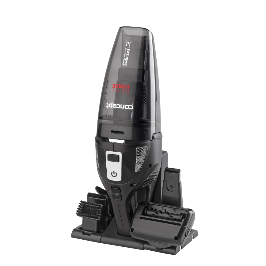 Concept VP4380 - Aspiradora de mano REAL FORCE 110W/18,5V 2200 mAh negra