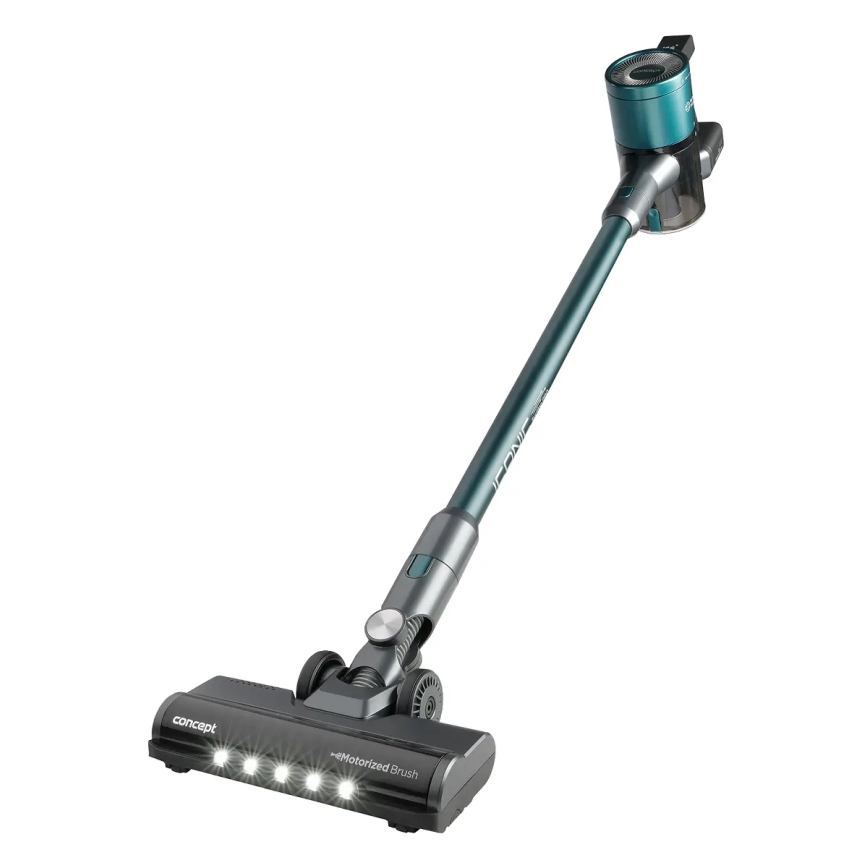 Concept VP6045 - Aspirador escoba y de mano 2 en 1 ICONIC SUCTION PRO 450W/29,6V 2500 mAh azul