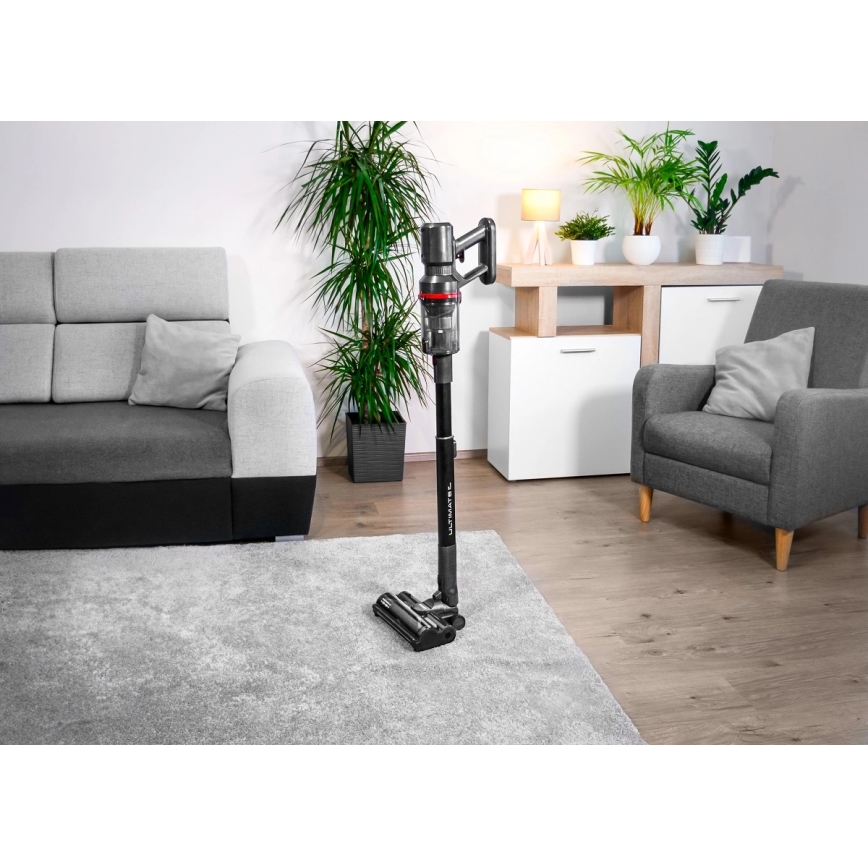 Concept VP6150 - Aspiradora escoba 3 en 1 ULTIMATE UV POWER 500W/29,6V 2200 mAh negra