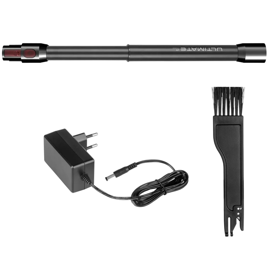 Concept VP6150 - Aspiradora escoba 3 en 1 ULTIMATE UV POWER 500W/29,6V 2200 mAh negra