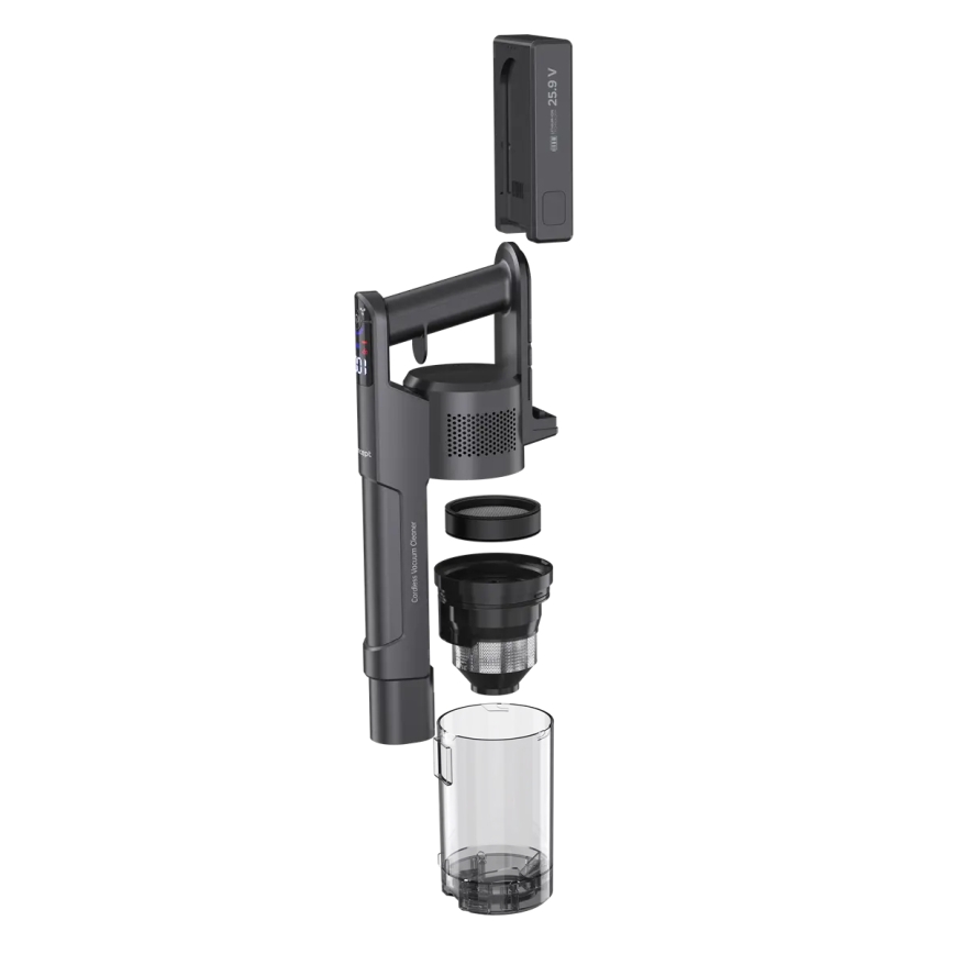 Concept VP6310 - Aspirador escoba 3 en 1 ULTIMATE COMPLETE LIGHT 420W/25,9V 2200 mAh negro