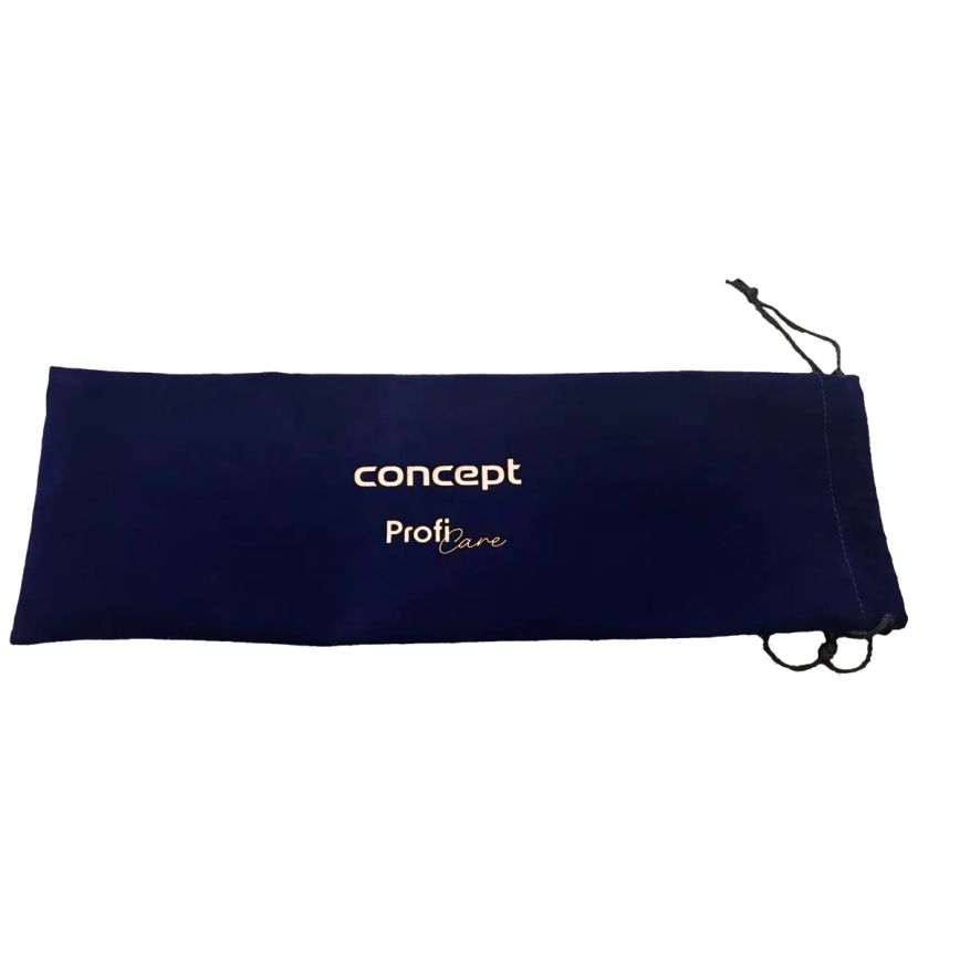 Concept VZ8100 - Plancha para el cabello PROFI CARE 60 W/230 V azul/dorado