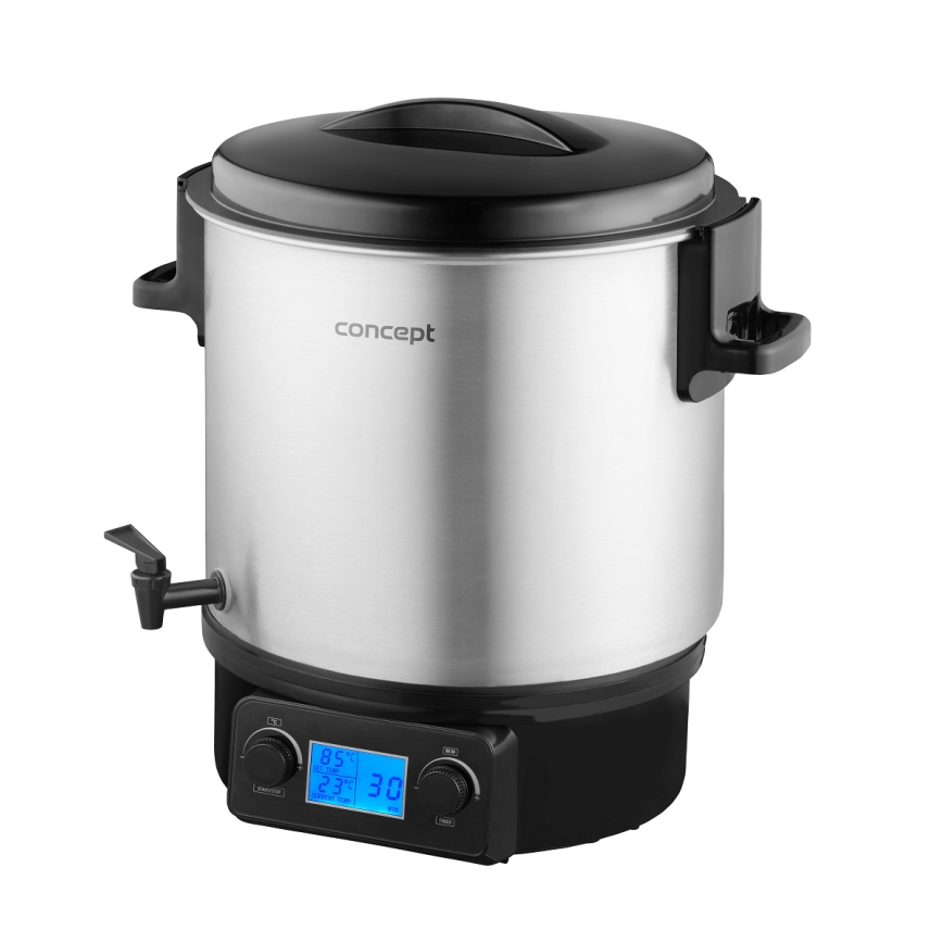 Concept ZH0040 - Caldera de conservación 27 l 2000W/230V acero inoxidable/negro