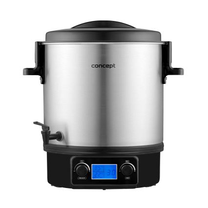 Concept ZH0040 - Caldera de conservación 27 l 2000W/230V acero inoxidable/negro