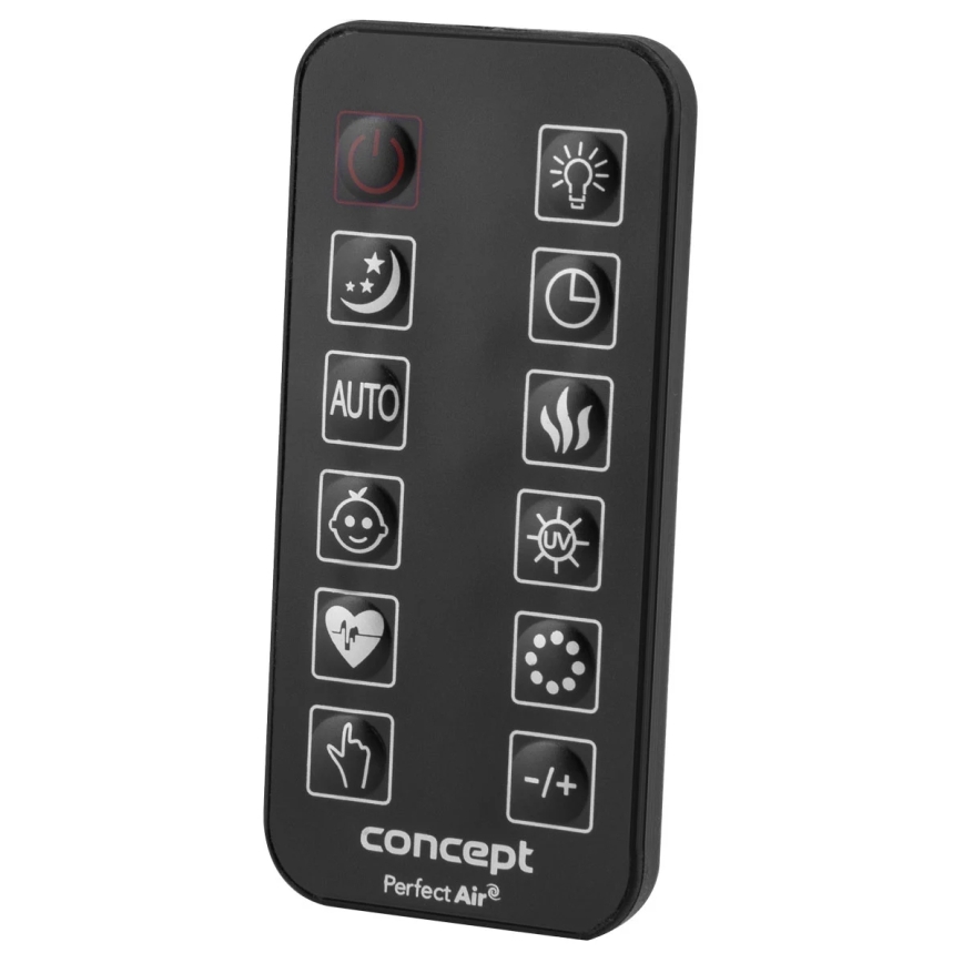 Concept ZV2021-  Humidificador de aire con difusor de aromas PERFECT AIR SMART 4,6 l 110W/230V Wi-Fi antracita + mando a distancia