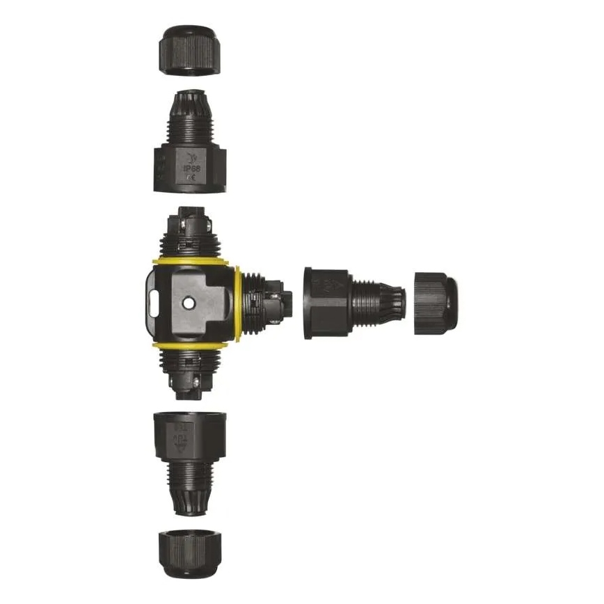 Conector en T para cable IP68