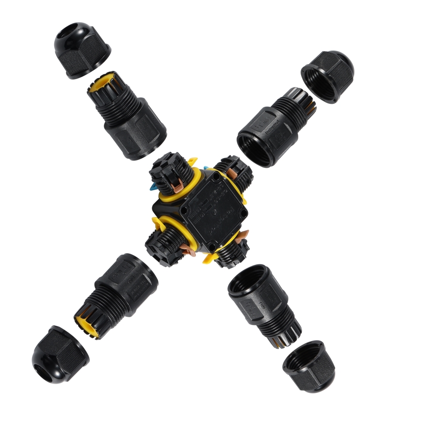 Conector en X IP68 450V