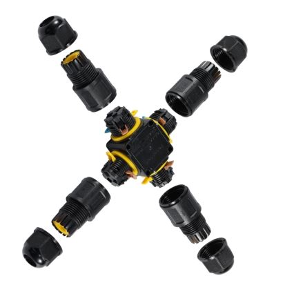 Conector en X IP68 450V
