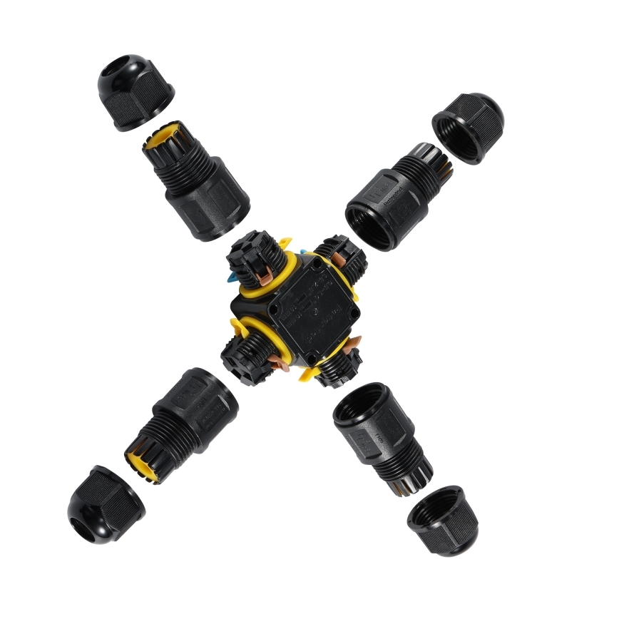 Conector en X IP68 450V