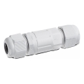 Conector impermeable IP68 blanco