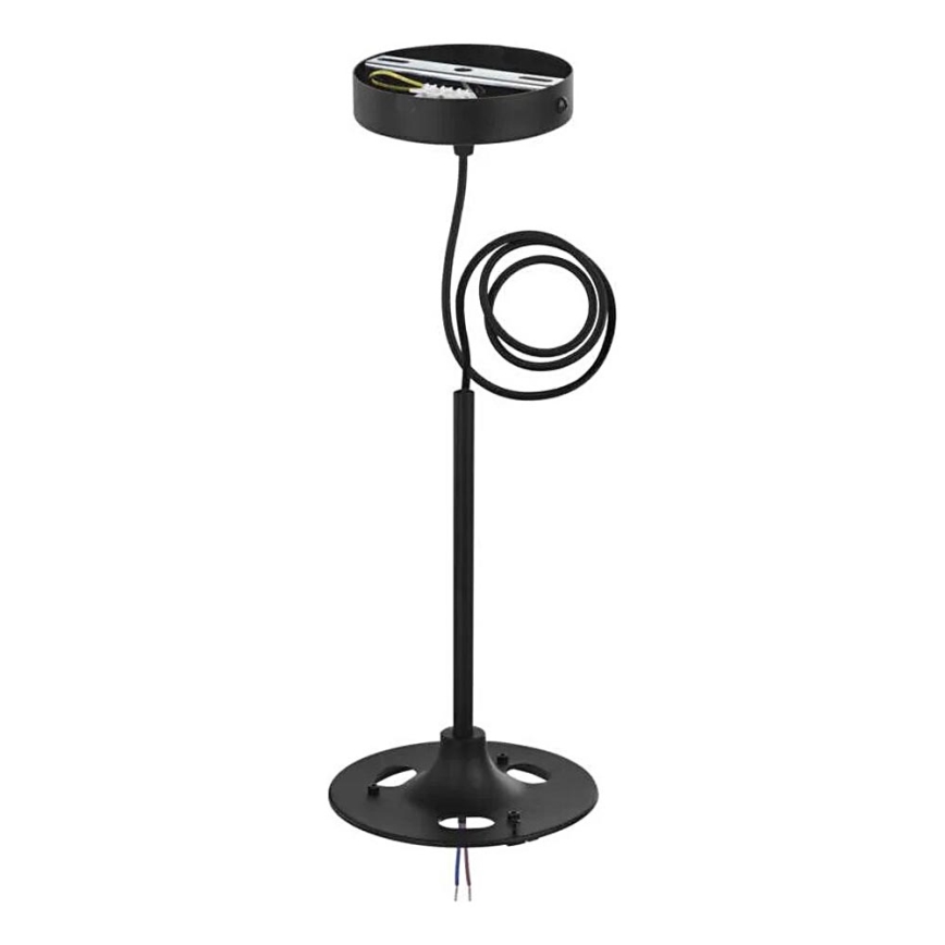 Conjunto de colgante negro