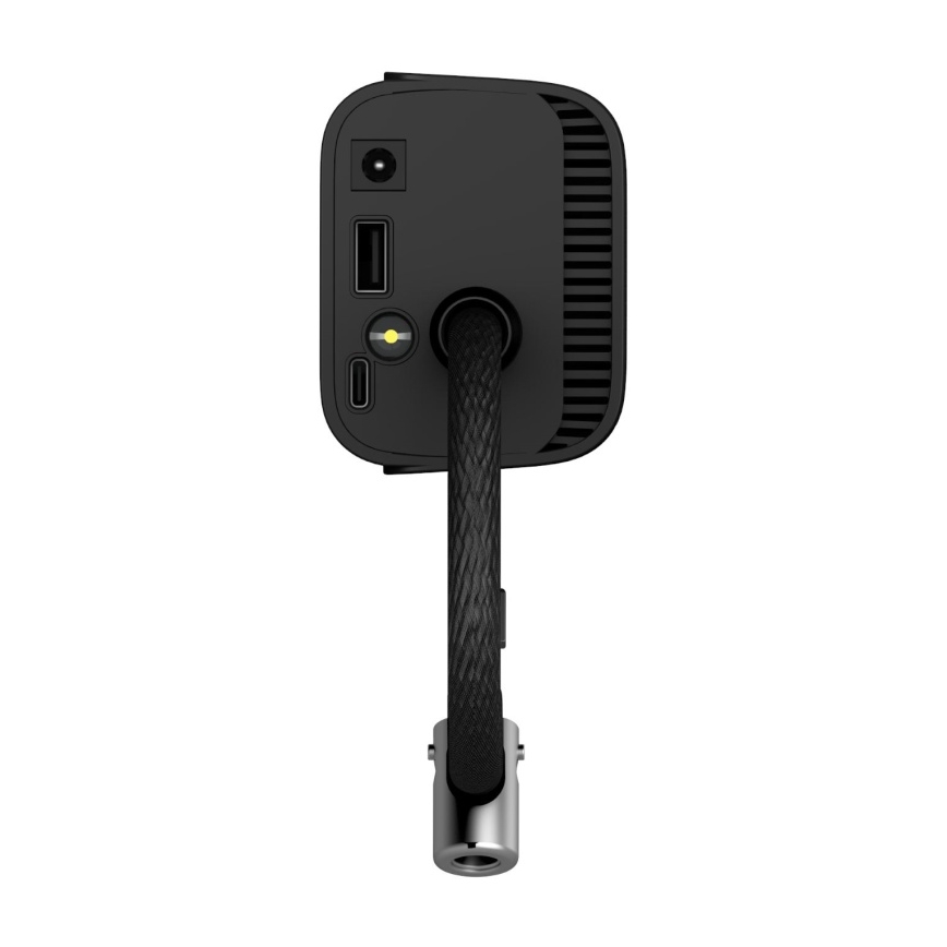 CONNECT IT CFF-4500-BK - Compresor digital de bolsillo AirFlow 80W/6000 mAh negro