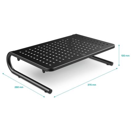 CONNECT IT CFH-2010-BK - Base metálica multifuncional negro
