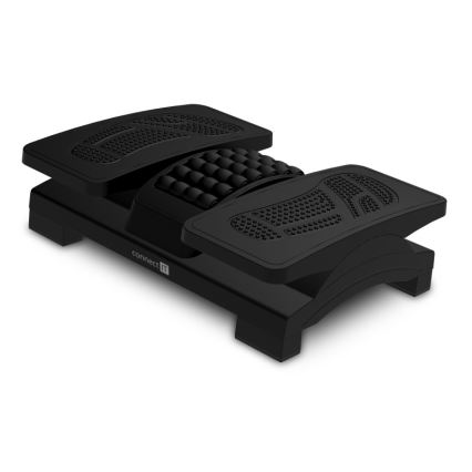 CONNECT IT CFH-4105-BK - Reposapiés ajustable negro