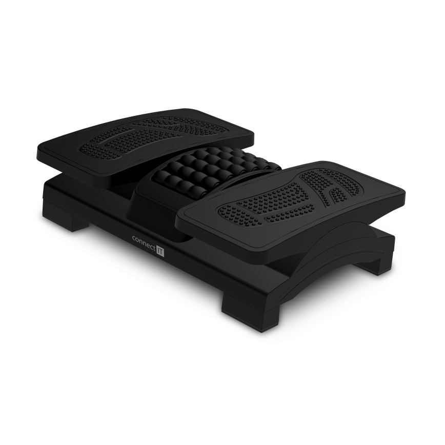 CONNECT IT CFH-4105-BK - Reposapiés ajustable negro