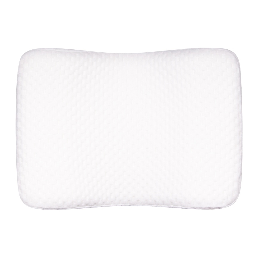 CONNECT IT CFH-6010-WH - Almohada anatómica para entre las rodillas Taurus Knee blanca