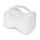 CONNECT IT CFH-6010-WH - Almohada anatómica para entre las rodillas Taurus Knee blanca