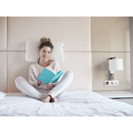 CONNECT IT CFH-6020-WH - Almohada anatómica Taurus blanco
