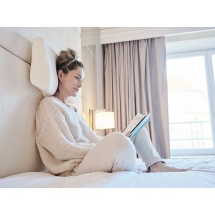 CONNECT IT CFH-6020-WH - Almohada anatómica Taurus blanco
