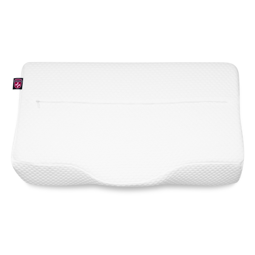 CONNECT IT CFH-6020-WH - Almohada anatómica Taurus blanco