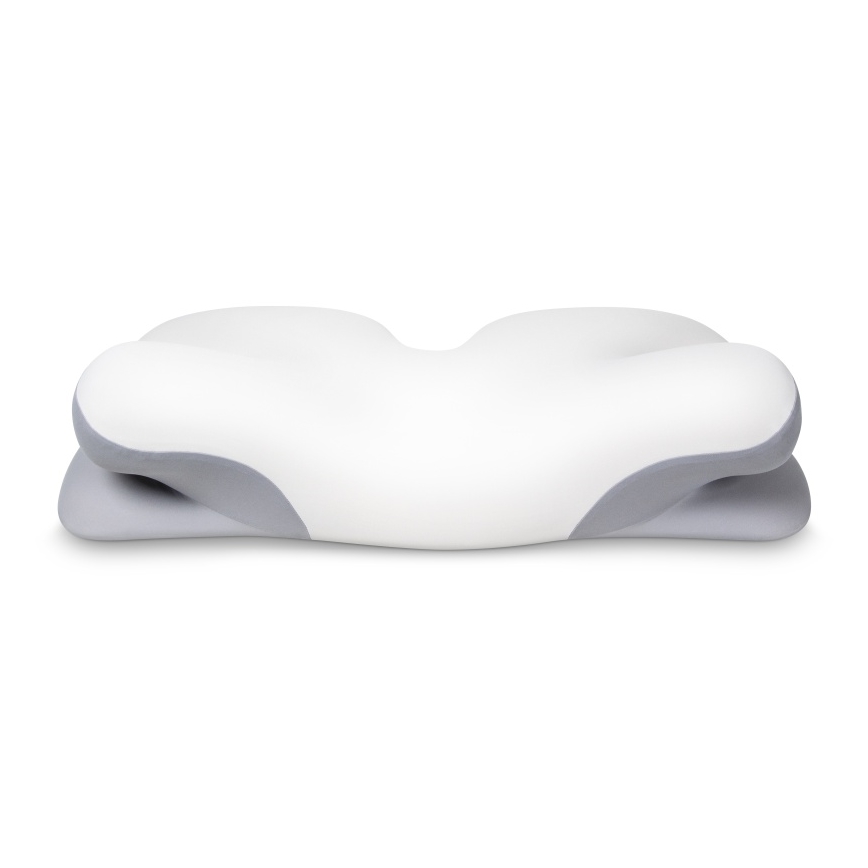 CONNECT IT CFH-6030-WH - Almohada anatómica Virgo blanco/gris