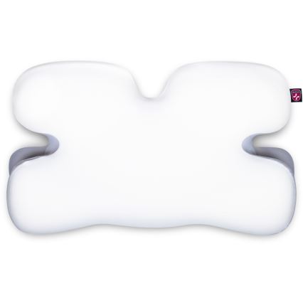 CONNECT IT CFH-6030-WH - Almohada anatómica Virgo blanco/gris