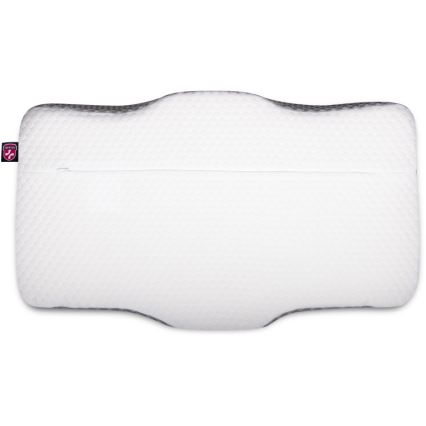 CONNECT IT CFH-6031-WH - Almohada anatómica Lyra blanco/gris
