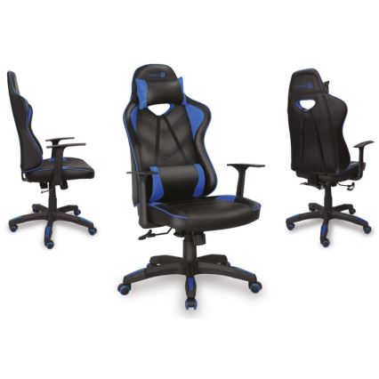 CONNECT IT CGC-0700-BL - Silla gaming LeMans Pro negro/azul