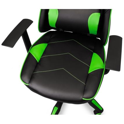 CONNECT IT CGC-0700-GR - Silla gaming LeMans Pro negra/verde