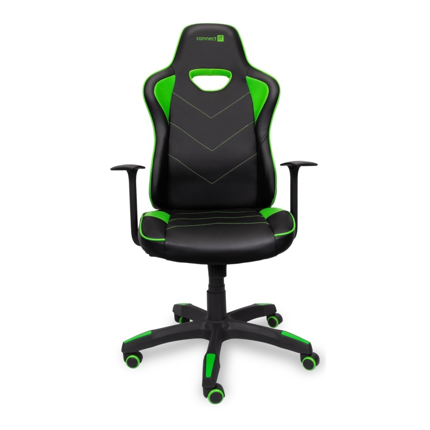 CONNECT IT CGC-0700-GR - Silla gaming LeMans Pro negro/verde