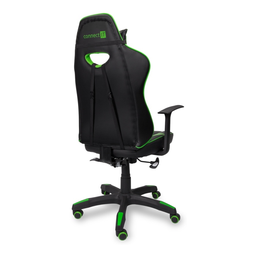 CONNECT IT CGC-0700-GR - Silla gaming LeMans Pro negro/verde