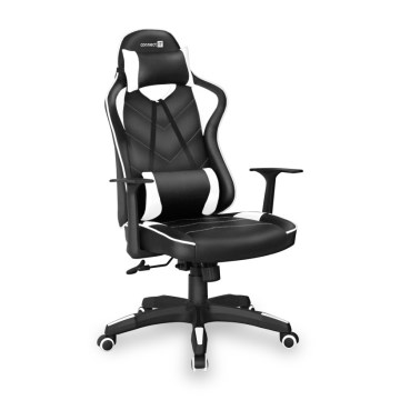 CONNECT IT CGC-0700-WH - Silla gaming LeMans Pro negro/blanco