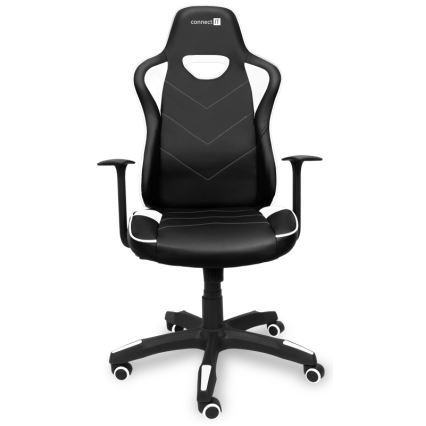 CONNECT IT CGC-0700-WH - Silla gaming LeMans Pro negro/blanco