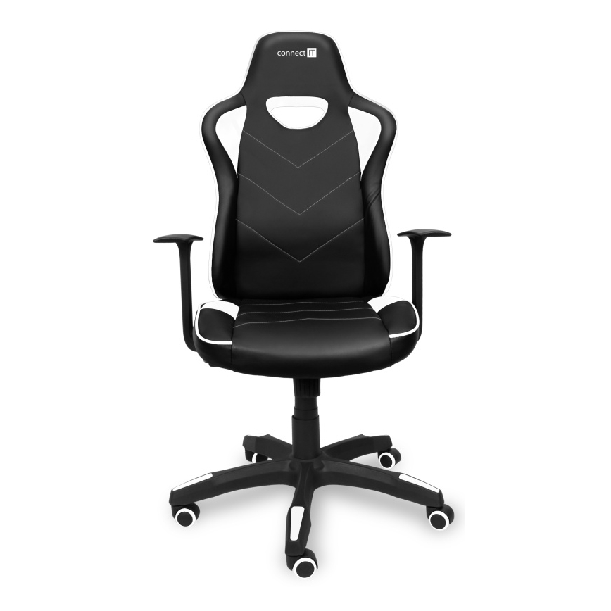 CONNECT IT CGC-0700-WH - Silla gaming LeMans Pro negro/blanco