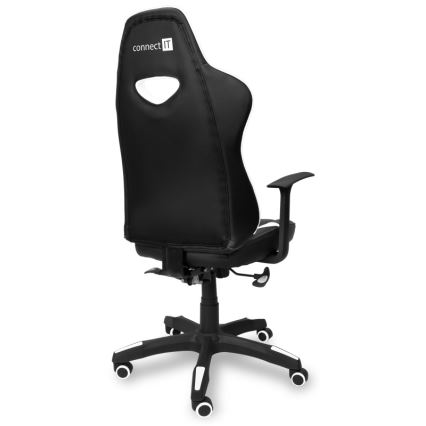 CONNECT IT CGC-0700-WH - Silla gaming LeMans Pro negro/blanco