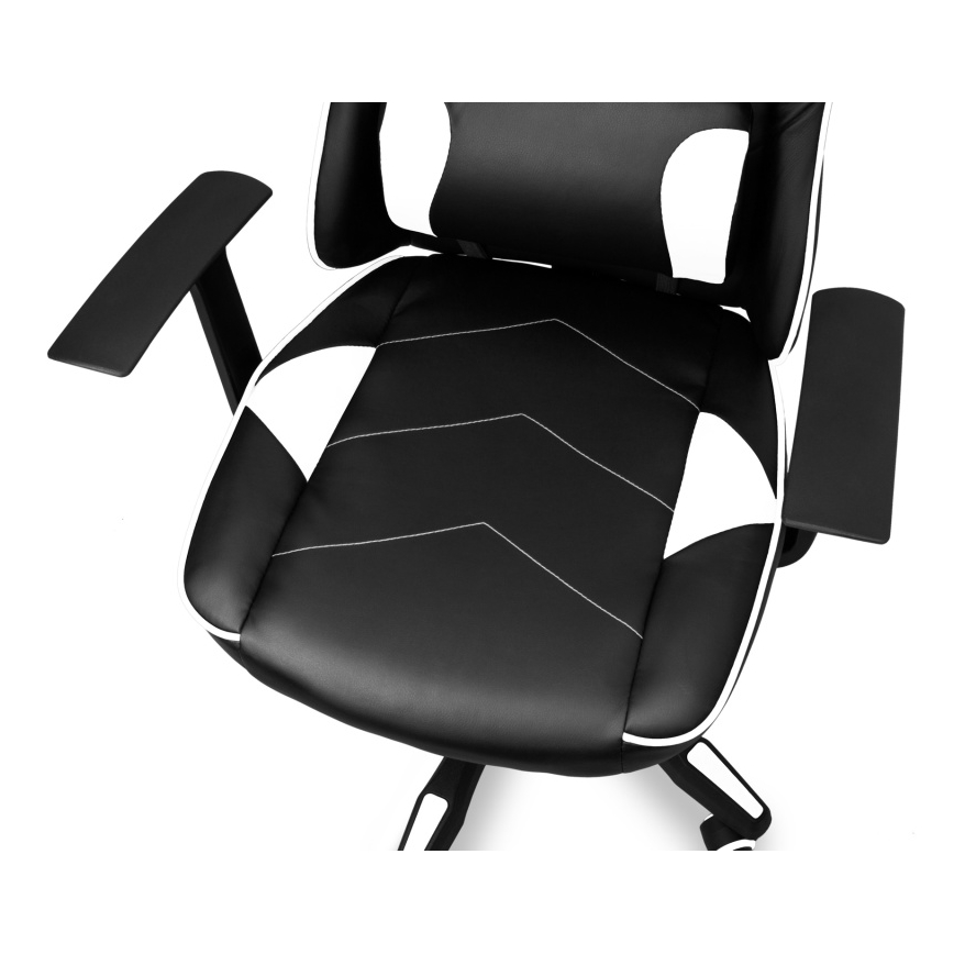 CONNECT IT CGC-0700-WH - Silla gaming LeMans Pro negro/blanco