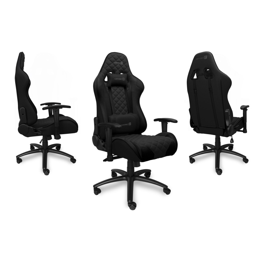 CONNECT IT CGC-1200-BK - Silla gaming Monaco Pro negro