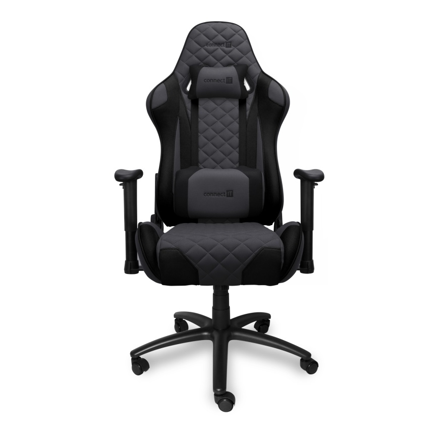 CONNECT IT CGC-1200-GY - Silla gaming Monaco Pro gris/negro