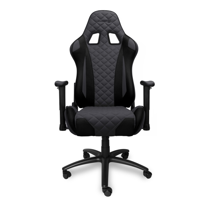 CONNECT IT CGC-1200-GY - Silla gaming Monaco Pro gris/negro