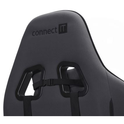 CONNECT IT CGC-1200-GY - Silla gaming Monaco Pro gris/negro
