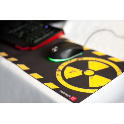 CONNECT IT CI-1128 - LED Ratón gaming con cable 1000/1200/1600/3200 DPI negro