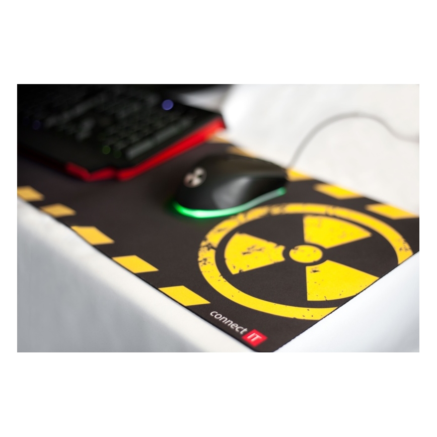 CONNECT IT CI-1128 - LED Ratón gaming con cable 1000/1200/1600/3200 DPI negro